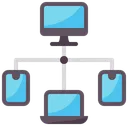 Free Distributed data  Icon