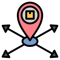 Free Distribution Location  Icon