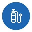 Free Diving Diver Oxygen Icon