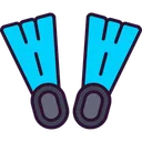 Free Diving Fin  Icon