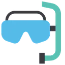 Free Scuba Diving Scuba Glasses Safety Glass Icon