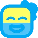 Free Divirtiendose Crema Emoji Icon