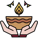 Free Diwali  Icono