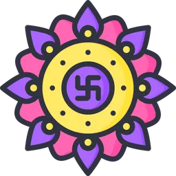 Free Diwali Rangoli  Icon