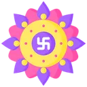 Free A A Diwali Rangoli Rangoli Icon