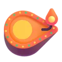 Free Lampara Color Icono