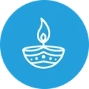 Free Diya Lamp Diwali Icon