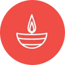 Free Diya Lamp Diwali Icon