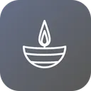 Free Diya Lamp Diwali Icon