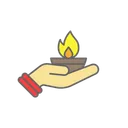 Free Diya  Icon