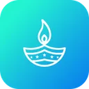 Free Diya Lampada Diwali Icon