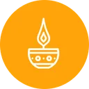 Free Diya Lampara Diwali Icon