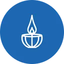 Free Diya Lampara Diwali Icon