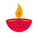 Free Diya Lampara Diwali Icono