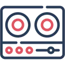 Free Dj Mixer Audio Controller Fader Icon