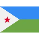 Free Djibouti African World Flag Icon