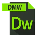 Free Dmw Extention Document Icon