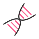 Free Dna Genetics Dna Strand Icon