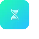 Free Dna Science Biometric Icon