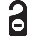 Free Do Not Disturb Tag Label Icon