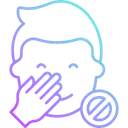 Free Do not touch face  Icon