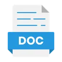 Free Doc File  Icon