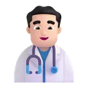 Free Salud Trabajador Color Icono