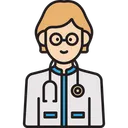 Free Doctor Female  Icon