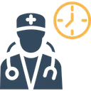 Free Doctor Time  Icon