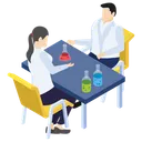 Free Doctors Consultation Lab Experiment Laboratory Test Icon