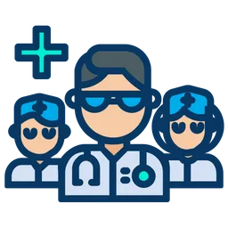 Free Doctors Team  Icon