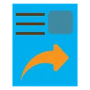 Free Document File Send Icon