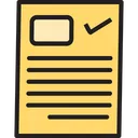 Free Document Sheet Text Sheet Icon