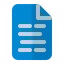 Free Document Text Files Icon