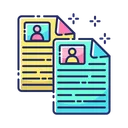 Free Document Contact File Icon