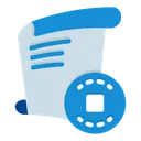 Free Document Sign Contract Icon