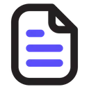 Free Document Extension File Icon