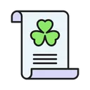 Free St Patricks Day Clover Irish Icon