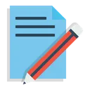 Free Document Paper Write Icon