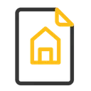Free Document Accueil Maison Icône