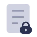Free Document Security Document Secure Icon