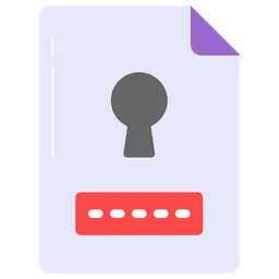 Free Document security  Icon