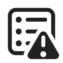 Free Document Warning  Icon