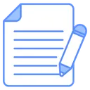 Free Escribir Documento Archivo Documento Icono