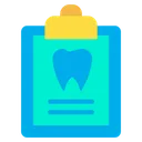 Free Dental Documento Salud Icono