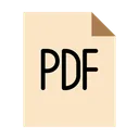 Free Documento pdf  Icono