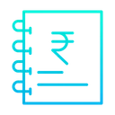 Free Documentos de rúpias  Ícone