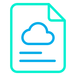Free Documents Cloud  Icon
