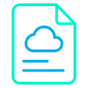 Free Documents Cloud  Icon