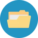 Free Folder Data Folder Data Storage Icon